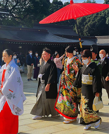 Bröllopspar klassisk stil