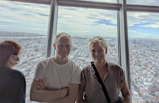 Utsikt från Tokyo Skytree