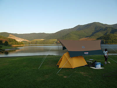 campin på hokkaido