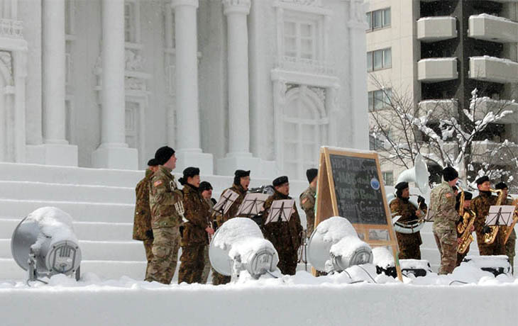 Amerikansk orkester i Sapporo