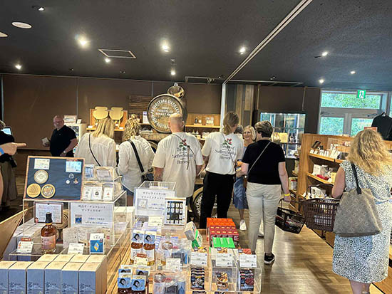 Kirin bryggerier visningsrum och butik