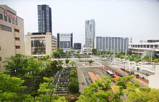 Niigata centrum